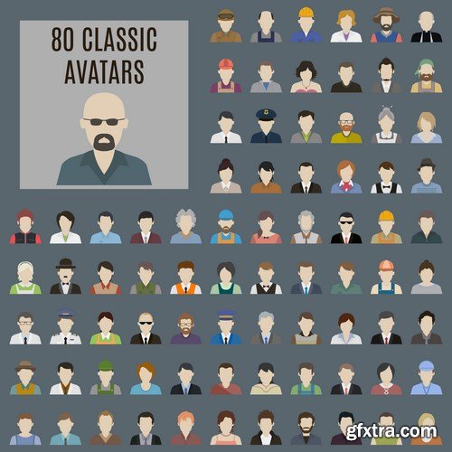 People Vector Set 8 - 25xEPS