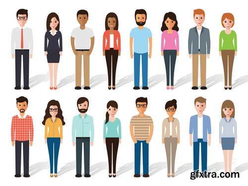 People Vector Set 8 - 25xEPS