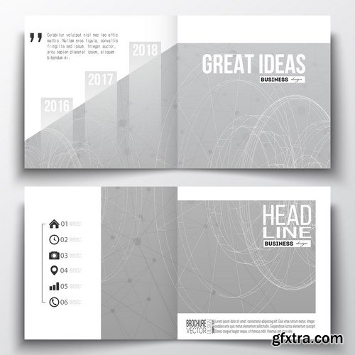 Set of Business Templates, Brochure, Magazine, Flyer & Booklet 2 - 25xEPS