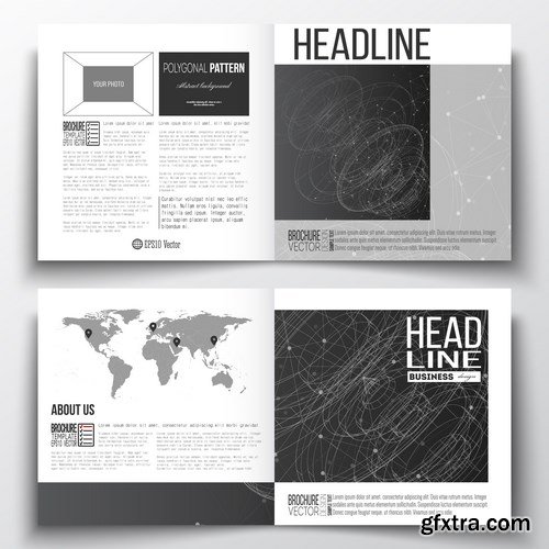 Set of Business Templates, Brochure, Magazine, Flyer & Booklet 2 - 25xEPS