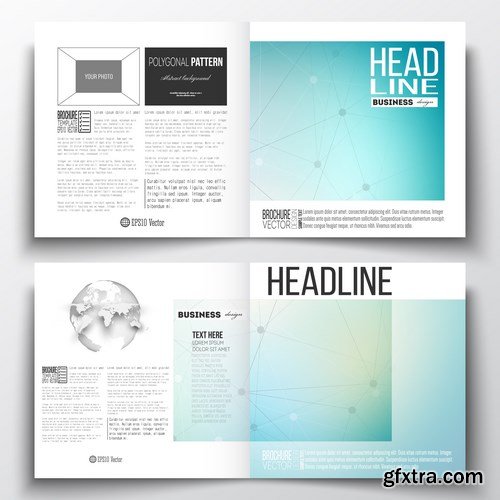 Set of Business Templates, Brochure, Magazine, Flyer & Booklet 2 - 25xEPS