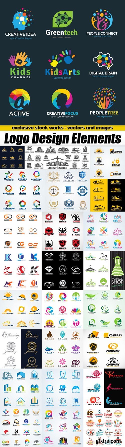 Logo Design Elements - 25xEPS