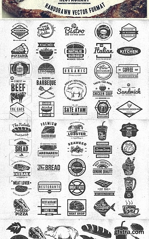 CM - 229 Handdrawn Logo Bundle 701826