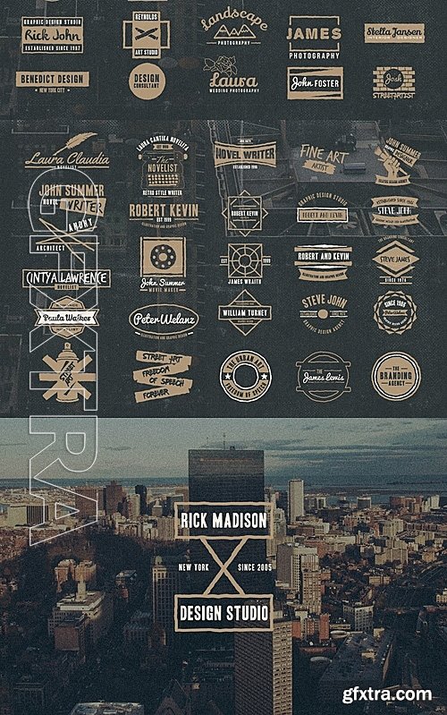 CM - 229 Handdrawn Logo Bundle 701826