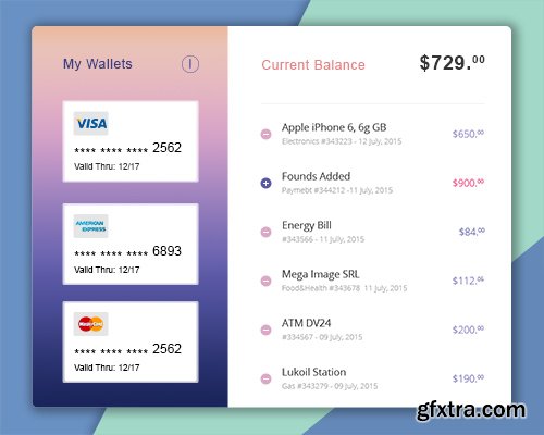 PSD Web Design - Pay Ui Kit 2016