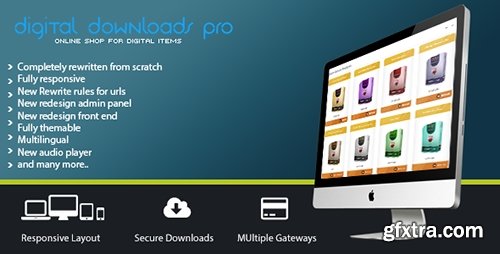 CodeCanyon - Digital Downloads Pro v3.10 - 93374