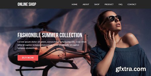 ThemeForest - Online Shop v1.0 - eCommerce Muse Template - 8784706