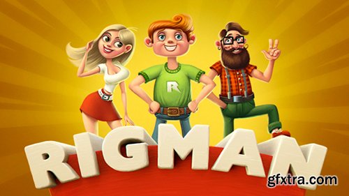 Videohive Rigman - Complete Rigged Character Toolkit 16082199