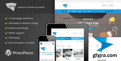 ThemeForest - Enix v1.3 - Modern Corporate Wordpress Theme - 11883981