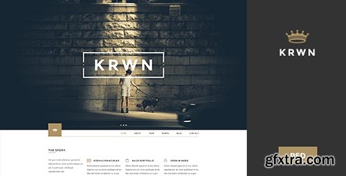 ThemeForest - Krwn - Creative and Business PSD Theme (Update: 28 November 14) - 9488854