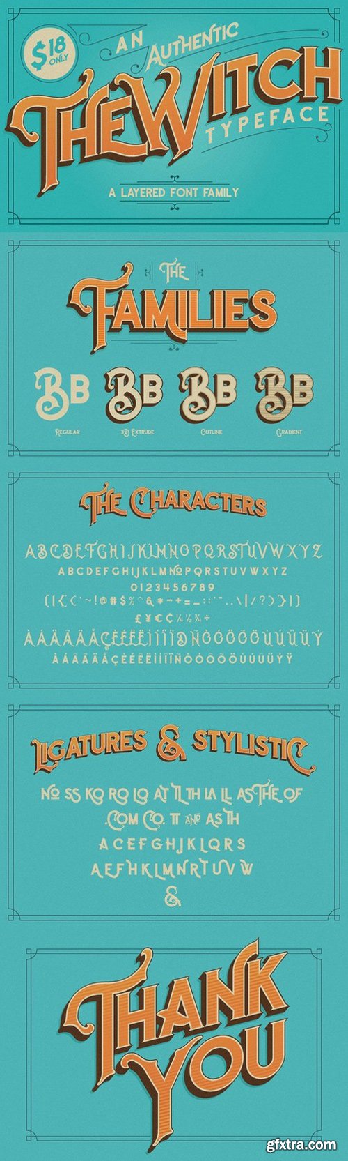 CM - The Witch Typeface 701769