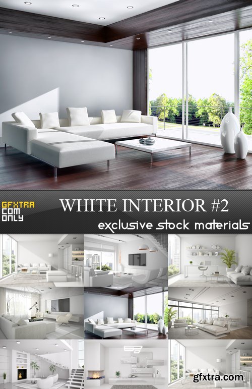 White Interior #2 - 8 UHQ JPEG