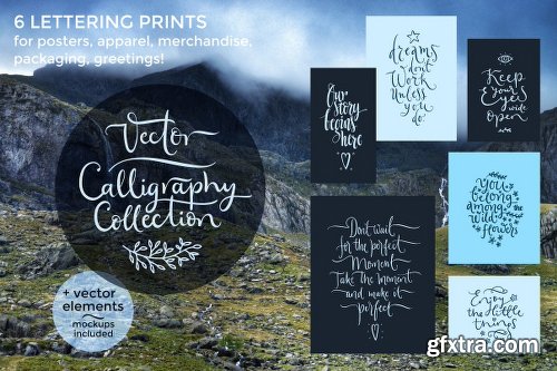 CreativeMarket Vector Calligraphy Collection 698746