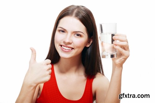 Collection of people man woman drinking a glass of clear water glass of liquid 25 HQ Jpeg