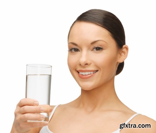 Collection of people man woman drinking a glass of clear water glass of liquid 25 HQ Jpeg