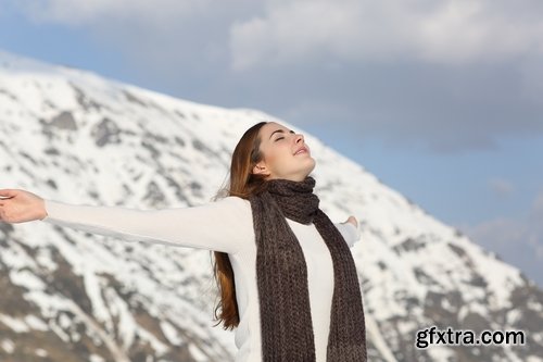 Collection of fresh air breathing relaxation nature man woman 25 HQ Jpeg