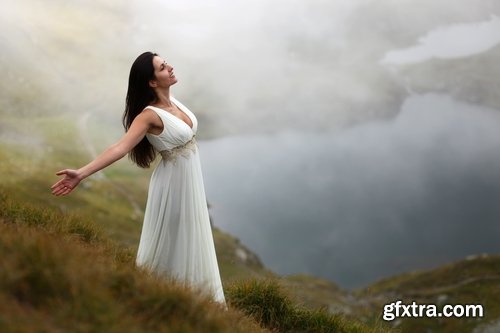 Collection of fresh air breathing relaxation nature man woman 25 HQ Jpeg