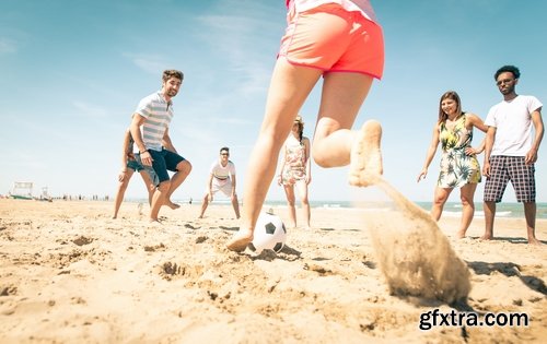 Collection of beach sand soccer ball vacation holiday vacation sports football 25 HQ Jpeg