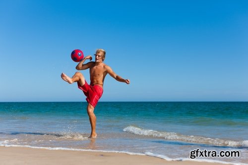 Collection of beach sand soccer ball vacation holiday vacation sports football 25 HQ Jpeg