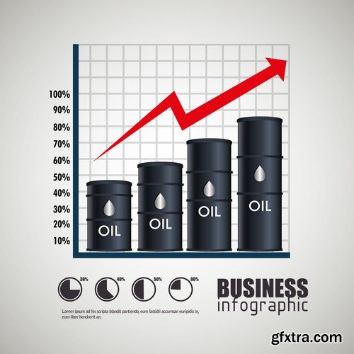 Oil infographics 1-5xEPS