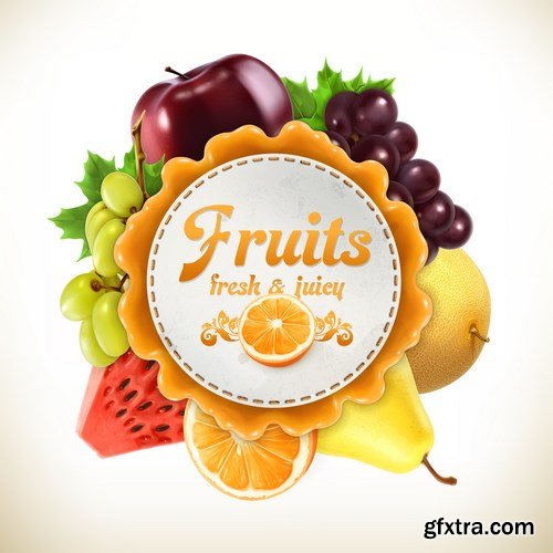 Fruit and Berries - 20xEPS