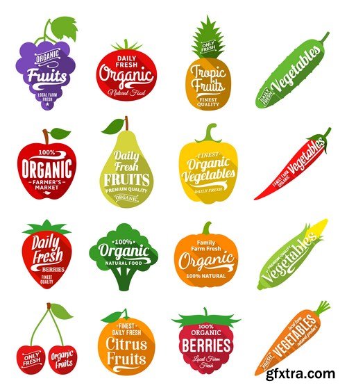 Fruit and Berries - 20xEPS