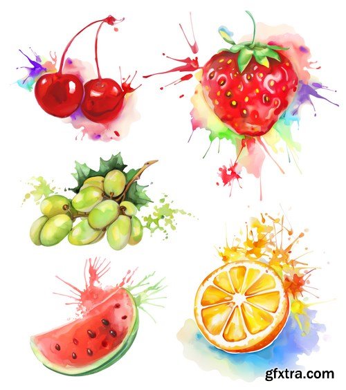 Fruit and Berries - 20xEPS