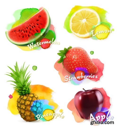 Fruit and Berries - 20xEPS