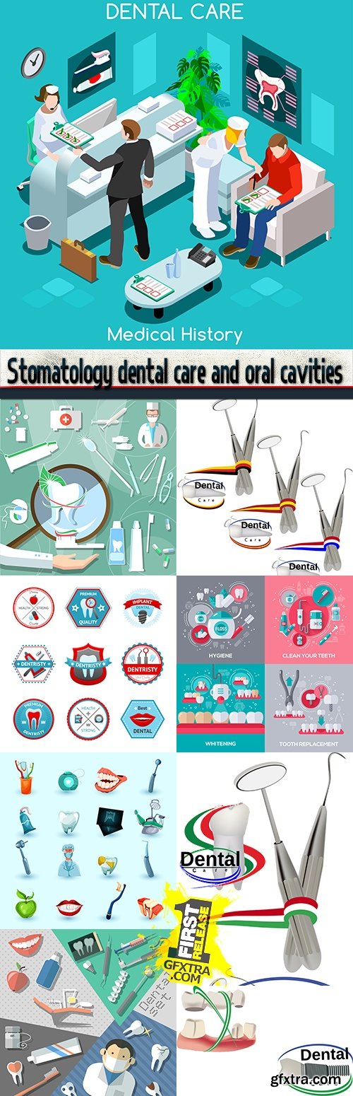 Stomatology dental care and oral cavities