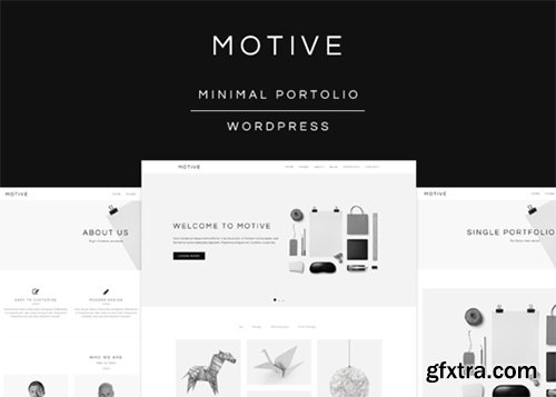 Motive - Minimal Portfolio Theme - CM 535921