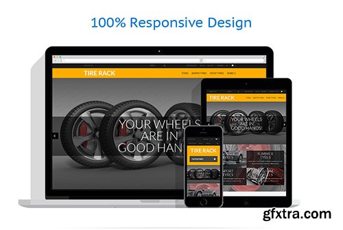 Wheels & Tires - PrestaShop 1.6.x Theme - TM 52940