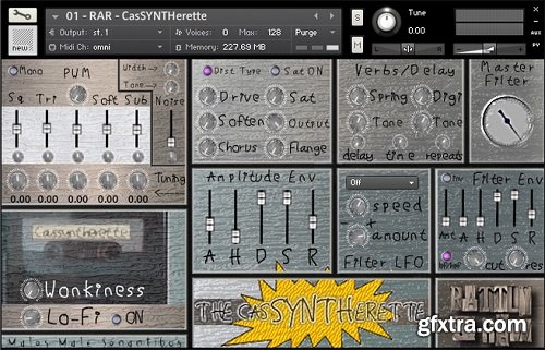 Rattly And Raw The Cassyntherette KONTAKT-DISCOVER