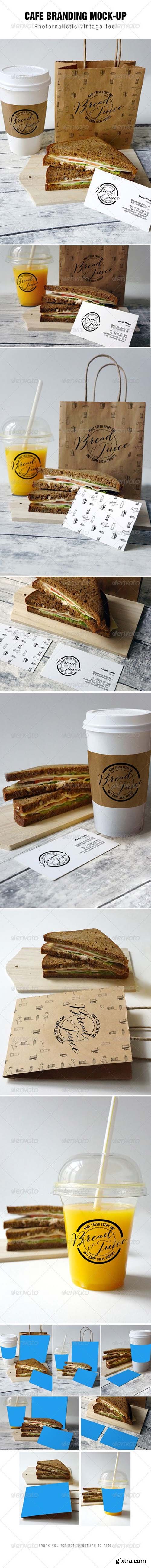 Graphicriver Cafe Branding Mockup 7910612