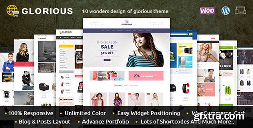 ThemeForest - Glorious v1.0 - WooCommerce Responsive Theme - 12137572