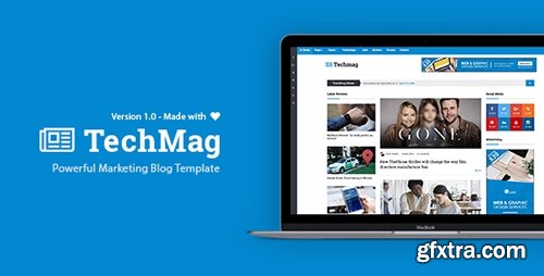 ThemeForest - TechMag v1.0 - News and Magazine BootStrap Template - 15522057