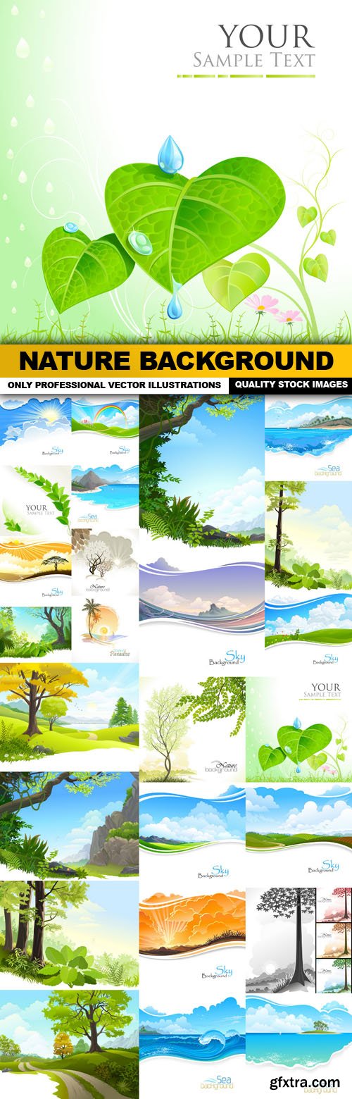 Nature Background - 25 Vector