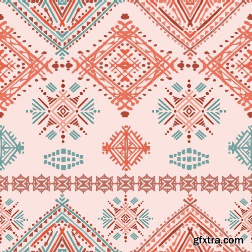 Tribal & Ethnic Ornaments 3 - 25x EPS