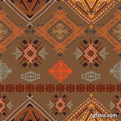 Tribal & Ethnic Ornaments 3 - 25x EPS