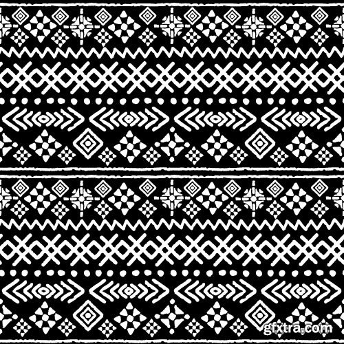 Tribal & Ethnic Ornaments 4 - 25x EPS