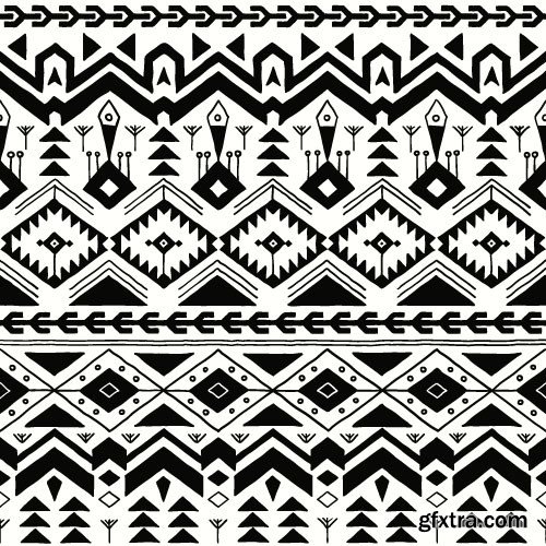 Tribal & Ethnic Ornaments 4 - 25x EPS