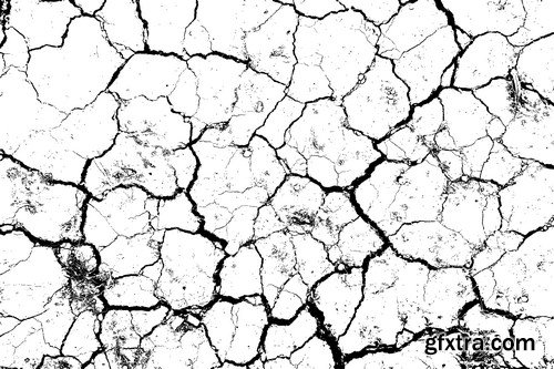 Cracks - Backgrounds and Textures, 30x UHQ JPEG