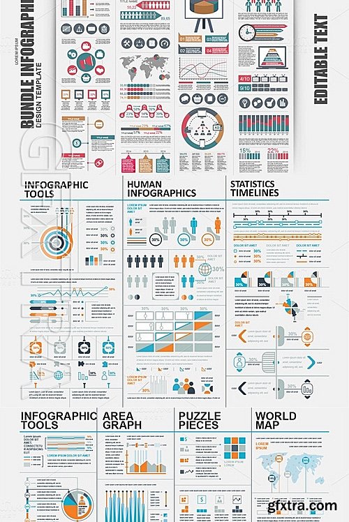 CM - Bundle Infographic Elements 681128