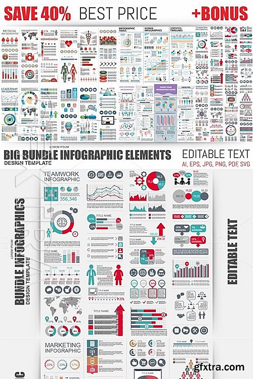 CM - Bundle Infographic Elements 681128