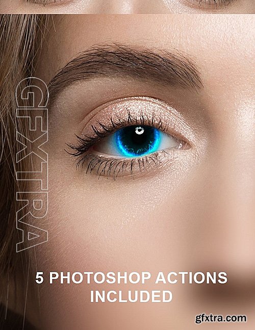 GraphicRiver - Pro Eyes Enhancement & Color Change - PS Action 16281841