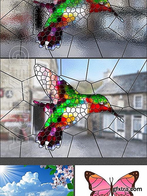 GraphicRiver - Stained Glass Photoshop Action 16265162