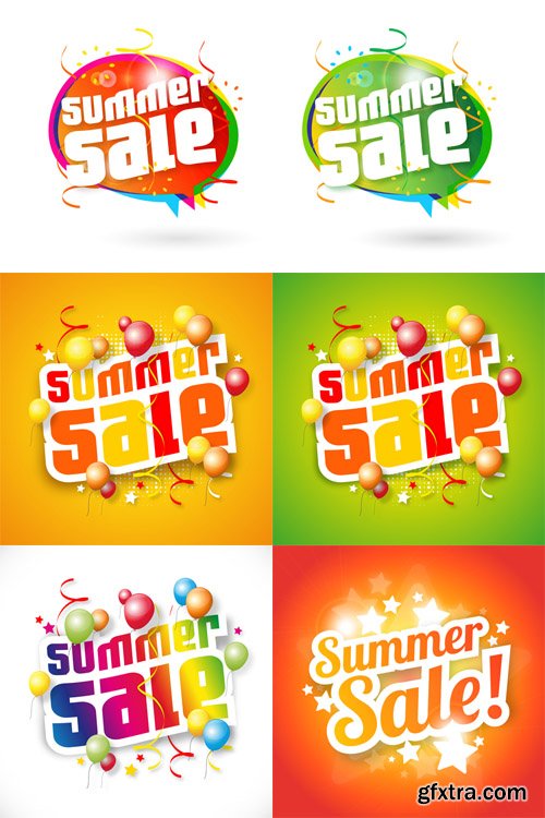 Vector Set - Summer Sale