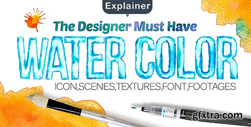 Videohive Water Color Pack 14499982