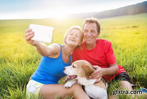 Collection Dog selfie photography man with an animal 25 HQ Jpeg