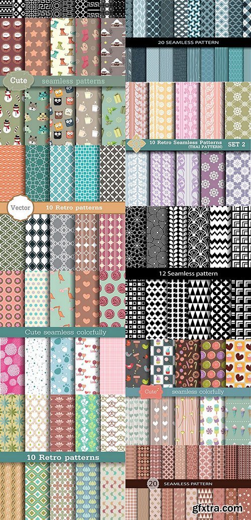 Amazing Seamless Patterns - 15xEPS