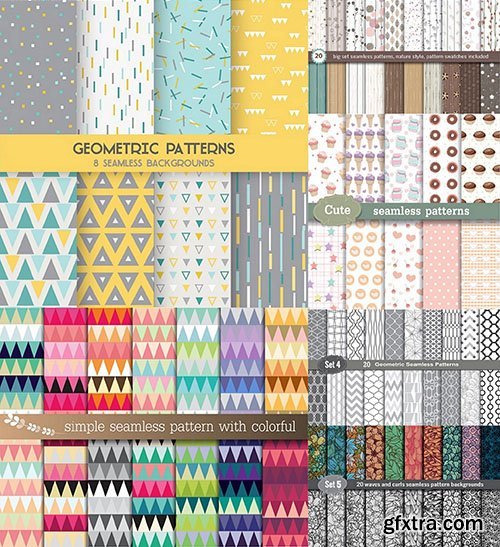 Amazing Seamless Patterns 2 - 15xEPS